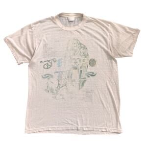 Vintage 80s Jethro Tull Single stitch Paper Thin Tee Fits M